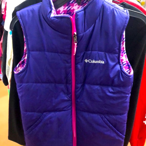 girls columbia vest